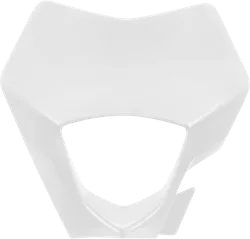 Acerbis Front Headlight Mask Cover White