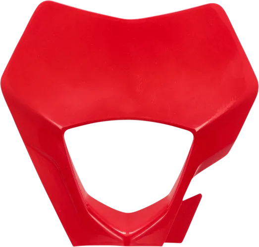 Acerbis Front Headlight Mask Cover Red