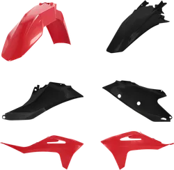 Acerbis Plastic Fender Body Kit Red Black