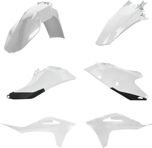 Acerbis Plastic Fender Body Kit White Black