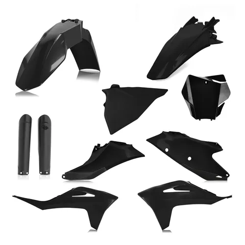 Acerbis Full Plastic Fender Body Kit Black 2