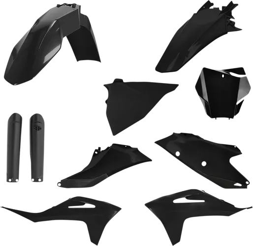 Acerbis Full Plastic Fender Body Kit Black 1