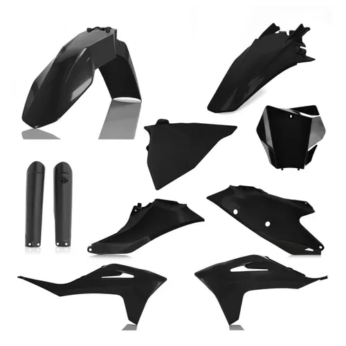 Acerbis Full Plastic Fender Body Kit Black 3