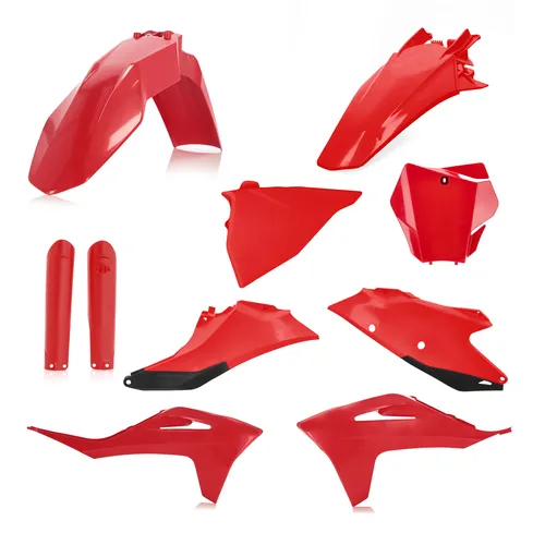 Acerbis Full Plastic Fender Body Kit OE Red Black 2