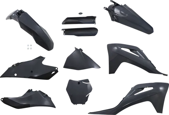 Acerbis Plastic Fender Body Kit Gray Metallic