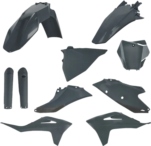 Acerbis Plastic Fender Body Kit Gray Metallic