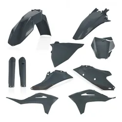 Acerbis Plastic Fender Body Kit Gray Metallic