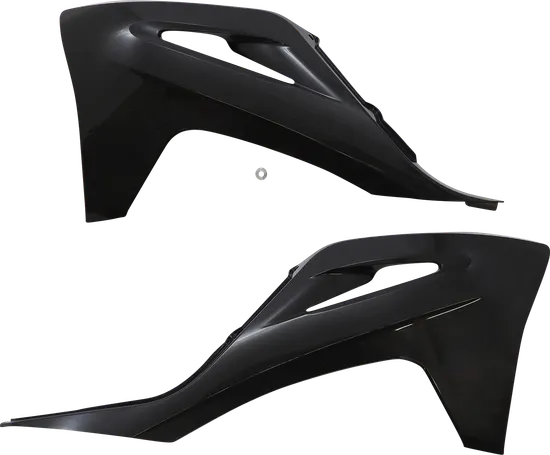 Acerbis Complete Plastic Fender Body Kit Black Metallic