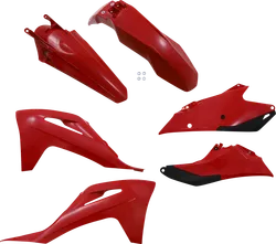 Acerbis Plastic Fender Body Kit Red