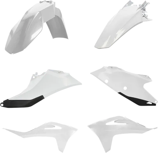 Acerbis Plastic Fender Body Kit White Black