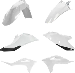 Acerbis Plastic Fender Body Kit White Black