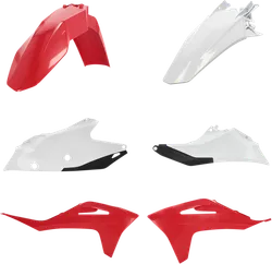 Acerbis Plastic Fender Body Kit OE Red White