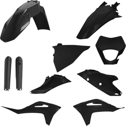 Acerbis Full Plastic Fender Body Kit Black 1