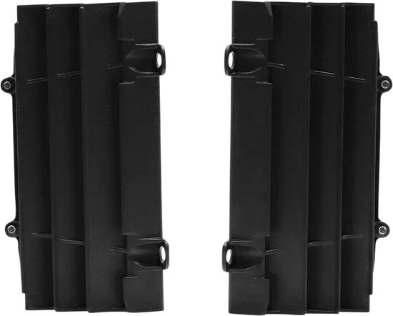 Acerbis Black Radiator Louver Cover Pair