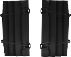 Acerbis Black Radiator Louver Cover Pair
