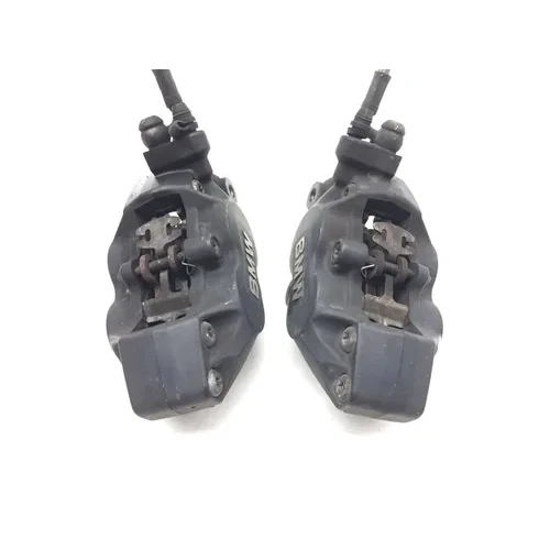 Left Right Front Brake Calipers Pads Set 2006 BMW R1200GS ABS 3032A 7
