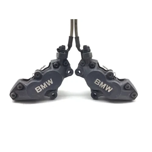 Left Right Front Brake Calipers Pads Set 2006 BMW R1200GS ABS 3032A 3
