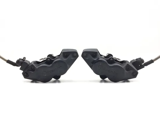 Left Right Front Brake Calipers Pads Set 2006 BMW R1200GS ABS 3032A