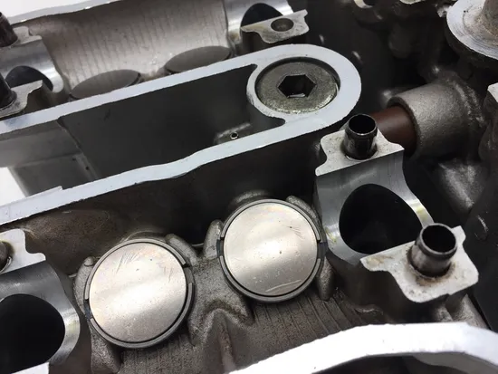 Cylinder Head Complete W Cams Rear 1985 Yamaha Venture Royale XVZ1200D 2988A