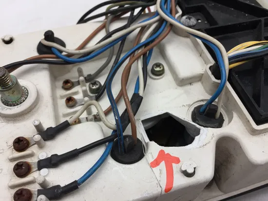 Dash Gauge Tach Speedometer 1985 Yamaha Venture Royale XVZ1200D 2988A x