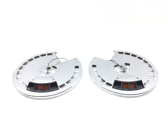 Front Brake Rotor Chrome Covers 1985 Yamaha Venture Royale XVZ1200D 2988A x