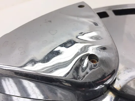 Front Brake Rotor Chrome Covers 1985 Yamaha Venture Royale XVZ1200D 2988A x