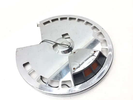 Front Brake Rotor Chrome Covers 1985 Yamaha Venture Royale XVZ1200D 2988A x
