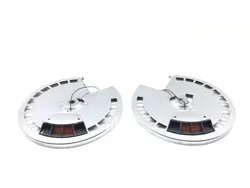 Front Brake Rotor Chrome Covers 1985 Yamaha Venture Royale XVZ1200D 2988A x