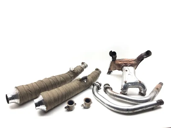 Full Exhaust Muffler Pipe System 1985 Yamaha Venture Royale XVZ1200D 2988A x