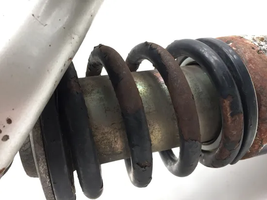 Rear Shock Coil Suspension W Linkage 1985 Yamaha Venture Royale XVZ1200D 2988A x