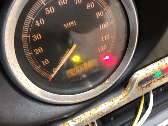 Dash Gauge Tach Speedometer Harley-Davidson A Electra Glide 3034 x