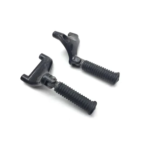 Left Right Set Passenger Peg Bracket 2007 Harley Sportster 1200 Custom 3035 3