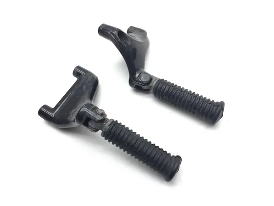 Left Right Set Passenger Peg Bracket 2007 Harley Sportster 1200 Custom 3035