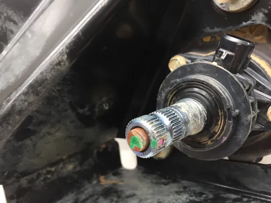 Power Steering Motor Gear Box 2014 Kawasaki Teryx4 800 KRT800C 4x4 LE FI 3061