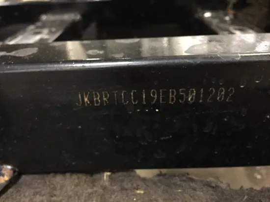 Frame Chassis 2014 Kawasaki Teryx4 800 KRT800C 4x4 LE FI 3061 x