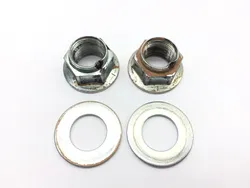 Front Wheel Hub Spindle Castle Nuts Yamaha Wolverine RMAX4 1000 R-Spec 3080