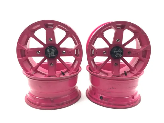 MSA Pink Front Rear Wheel Set 2015 Polaris RZR S 900 EPS 3073 x