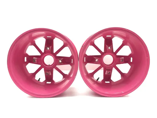 MSA Pink Front Rear Wheel Set 2015 Polaris RZR S 900 EPS 3073 x