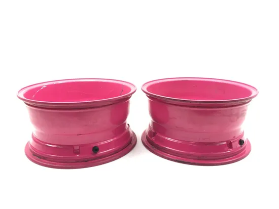 MSA Pink Front Rear Wheel Set 2015 Polaris RZR S 900 EPS 3073 x