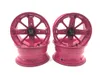 MSA Pink Front Rear Wheel Set 2015 Polaris RZR S 900 EPS 3073 x