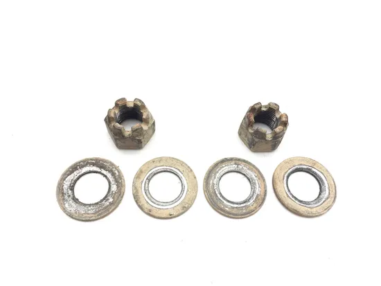 Front Wheel Hub Spindle Castle Nuts 2016 Polaris RZR S 900 EPS 3058