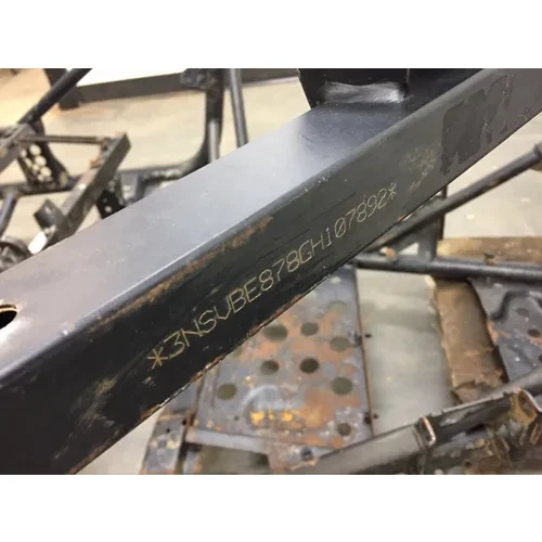 Frame Chassis CLN Ready To Go 2016 Polaris RZR S 900 EPS 3058 x 5