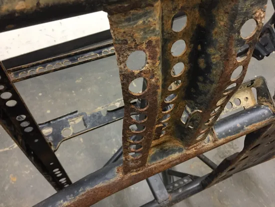 Frame Chassis CLN Ready To Go 2016 Polaris RZR S 900 EPS 3058 x