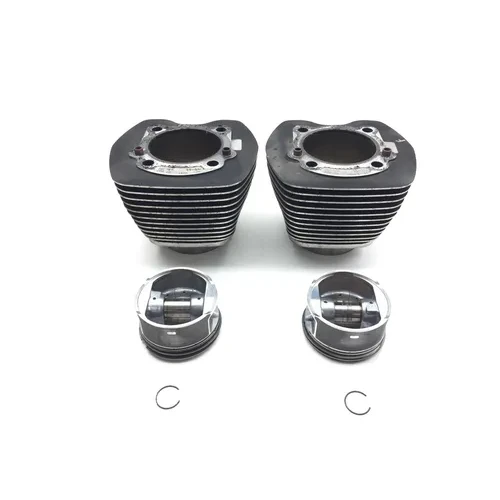 Front Rear Cylinder Jugs w Pistons 2005 Harley Dyna Wide Glide EFI FXDWGI 3052 3