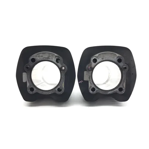 Front Rear Cylinder Jugs w Pistons 2005 Harley Dyna Wide Glide EFI FXDWGI 3052 17