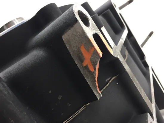 Engine Left Right Center Cases 2005 Harley Dyna Wide Glide EFI FXDWGI 3052 PARTS