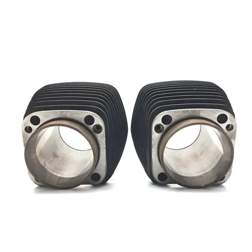 Front Rear Cylinder Jugs w Pistons 2006 Harley Dyna Wide Glide EFI FXDWGI 3069 22