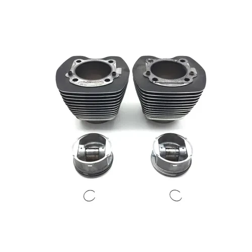 Front Rear Cylinder Jugs w Pistons 2005 Harley Dyna Wide Glide EFI FXDWGI 3064 3