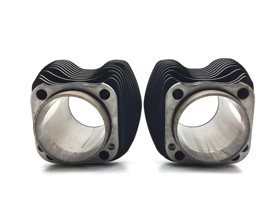 Front Rear Cylinder Jugs w Pistons 2005 Harley Dyna Wide Glide EFI FXDWGI 3064