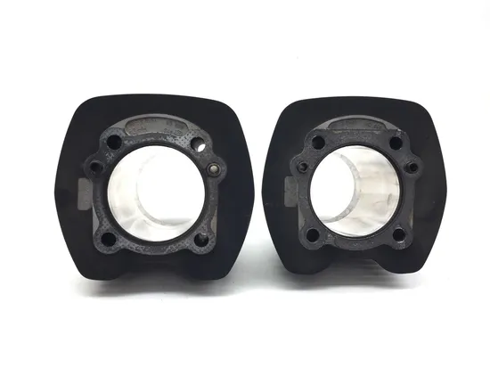 Front Rear Cylinder Jugs w Pistons 2005 Harley Dyna Wide Glide EFI FXDWGI 3064